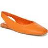 Sarto By Franco Sarto Flexa Antona Slingback Ballet Flat In Orange
