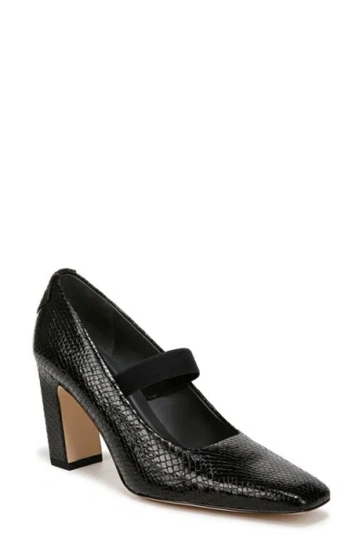 Sarto By Franco Sarto Flexa Bria Square Toe Pump In Black