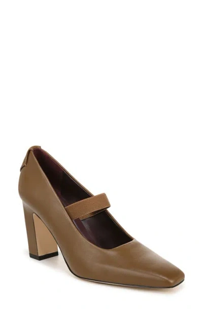 Sarto By Franco Sarto Flexa Bria Square Toe Pump In Brown