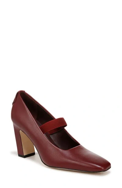 Sarto By Franco Sarto Flexa Bria Square Toe Pump In Red