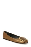 Sarto By Franco Sarto Flexa Maya Flat In Bronze