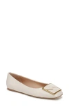 Sarto By Franco Sarto Flexa Maya Flat In White