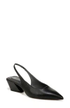 Sarto By Franco Sarto Gena Slingback Pointed Toe Pump In Black