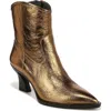 Sarto By Franco Sarto Gwenyth Pointed Toe Bootie In Bronze