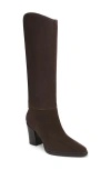 Sarto By Franco Sarto Jasmine Block Heel Boot In Animal Print