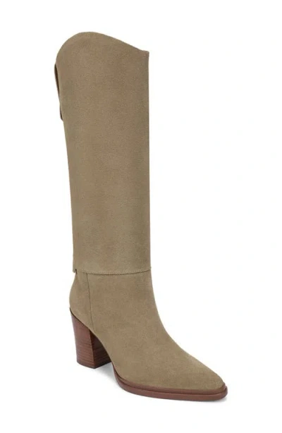 Sarto By Franco Sarto Jasmine Block Heel Boot In Green