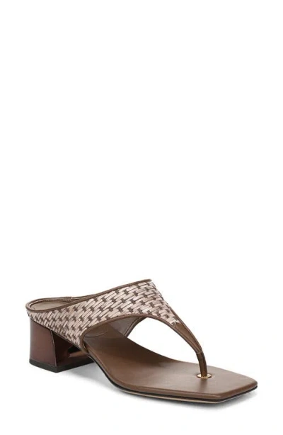 Sarto By Franco Sarto Kayla Block Heel Sandal In Brown