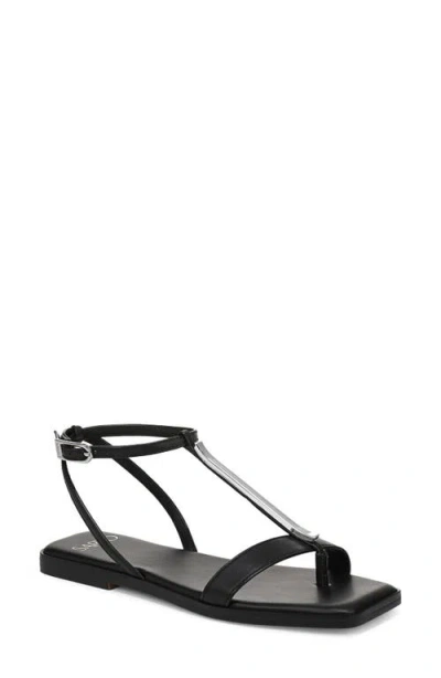 Sarto By Franco Sarto Logan Ankle Strap Sandal In Black