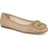 Sarto By Franco Sarto Maya Ballet Flat In Natural