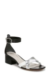 Sarto By Franco Sarto Nerissa Ankle Strap Sandal In Metallic