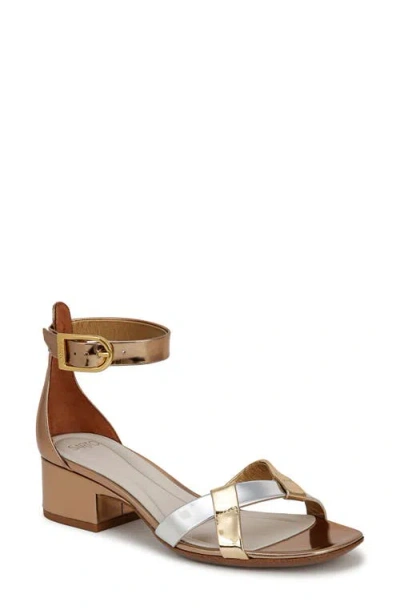 Sarto By Franco Sarto Nerissa Ankle Strap Sandal In Bronze