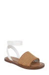 Sarto By Franco Sarto Rosa Ankle Strap Sandal In Tan