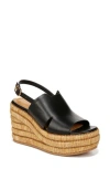 Sarto By Franco Sarto Tamryn Wedge Sandal In Black