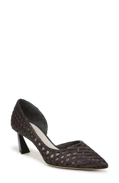 Sarto By Franco Sarto Tawny Pointed Toe Half D'orsay Pump In Brown