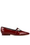 Sarto Carmelo Mary Jane Flats In Red