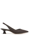Sarto Devin Slingback Kitten-heel Pumps In Multi