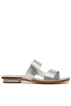 Sarto Emily Sandals In Silver