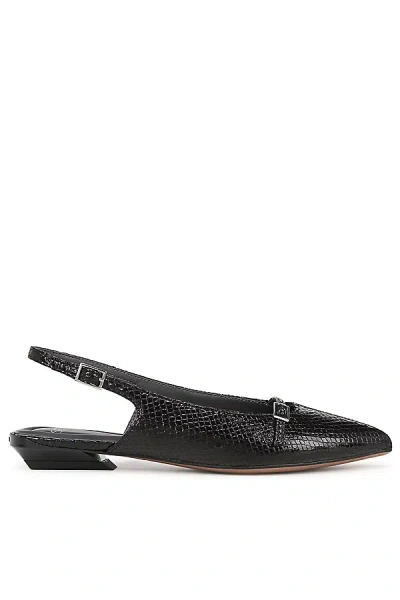 Sarto Emma Slingback Flats In Black