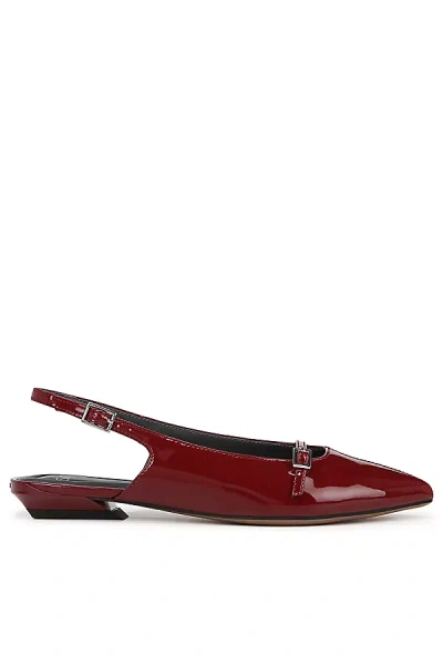 Sarto Emma Slingback Flats In Red