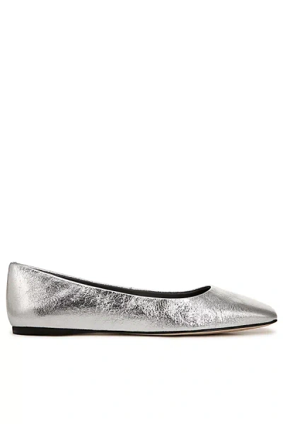 Sarto Flexa Amaya Ballet Flats In Silver