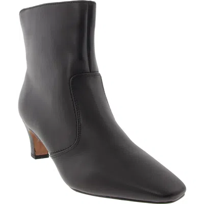 Sarto Franco Sarto Alexandria Womens Suede Square Toe Booties In Black
