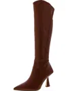 Sarto Franco Sarto Alta Womens Faux Leaher Pointed Toe Knee-high Boots In Multi