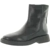 Sarto Franco Sarto Etna2 Womens Leather Ankle Combat & Lace-up Boots In Black