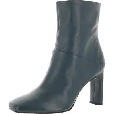 Sarto Franco Sarto Flexa Womens Leather Square Toe Booties In Grey