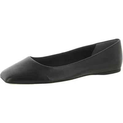 Sarto Franco Sarto Flxamaya Womens Leather Slip On Ballet Flats In Black