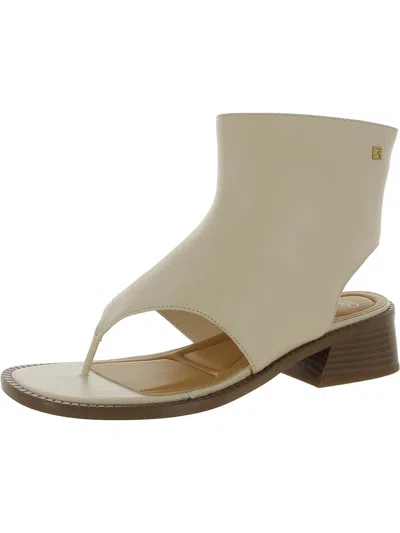 Sarto Franco Sarto Skye Womens Leather Thong Sandals In Multi