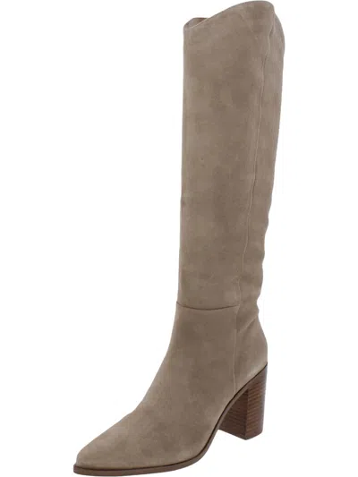 Sarto Franco Sarto Ticada Womens Pointed Toe Knee-high Boots In Grey