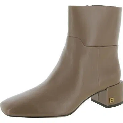 Pre-owned Sarto Franco Sarto Womens Flexa Fabiene Tan Ankle Boots 6 Medium (b,m) Bhfo 1497 In Tan Leather