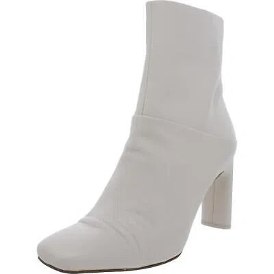 Pre-owned Sarto Franco Sarto Womens Flexa Ivory Booties Shoes 8.5 Medium (b,m) Bhfo 1752 In White