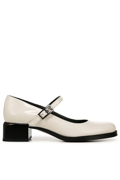 Sarto Pesara Mary Jane Heels In White