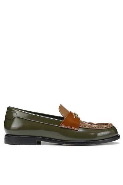 Sarto Riley Loafers In Green