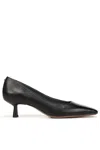 Sarto Ryan Kitten-heel Pumps In Black