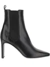 Sartore 90mm Kaliope Elastic-panel Leather Boots In Black