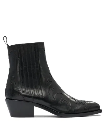 Sartore Ankle Boots In Black