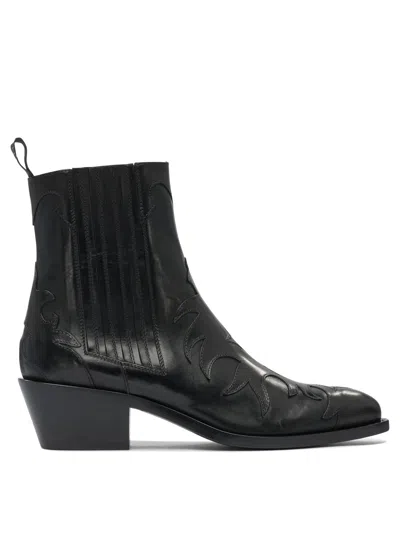 Sartore Ankle Boots In Black