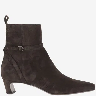 SARTORE BROWN ANKLE BOOTS