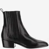 Sartore Glossy Leather Ankle Boots