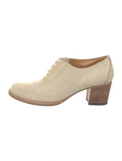 Pre-owned Sartore Leather Pumps In Neutrals
