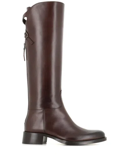 SARTORE LEATHER RIDING BOOTS