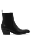 Sartore Parma Ankle Boots Black In Black