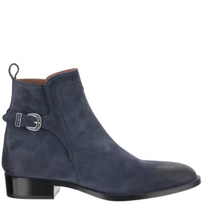SARTORE SUEDE ANKLE BOOTS