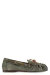 Sartore Suede Loafers In Green
