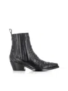 Sartore 50mm Studded Leather Boots In Black
