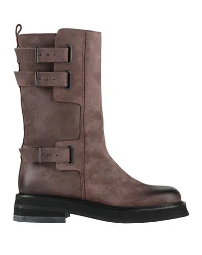 Sartore Woman Boot Dark Brown Size 7.5 Leather