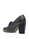 Sartori Gold 70mm Denim-detail Block-heel Loafers