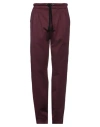 Sartoria Brizzi Man Pants Burgundy Size 32 Polyamide, Cotton, Elastane In Red